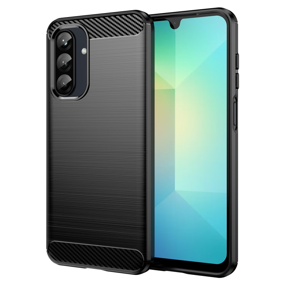 Samsung Galaxy A26 Hülle TPU Brushed Schwarz