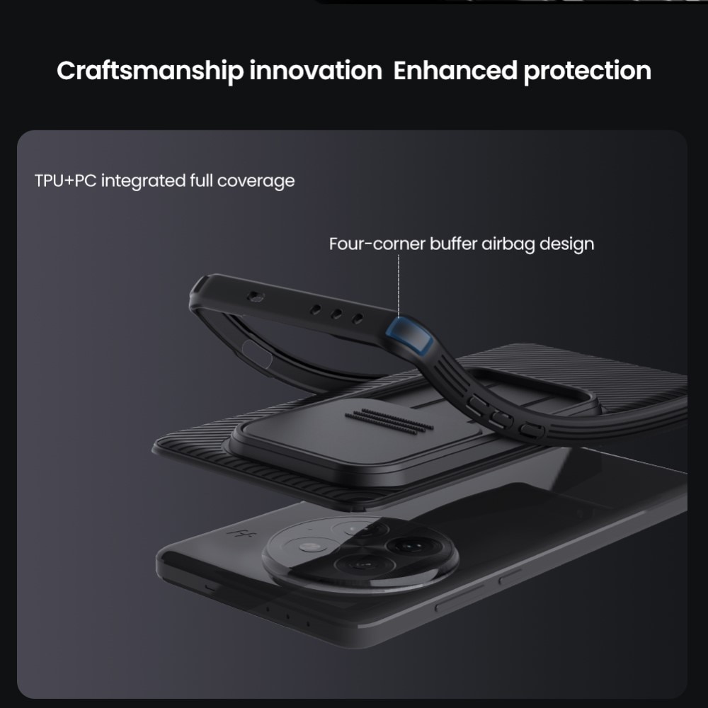 CamShield Hülle  OnePlus 13 Schwarz