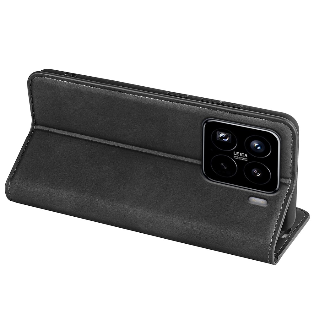 Xiaomi 15 Pro Slim Handytasche schwarz