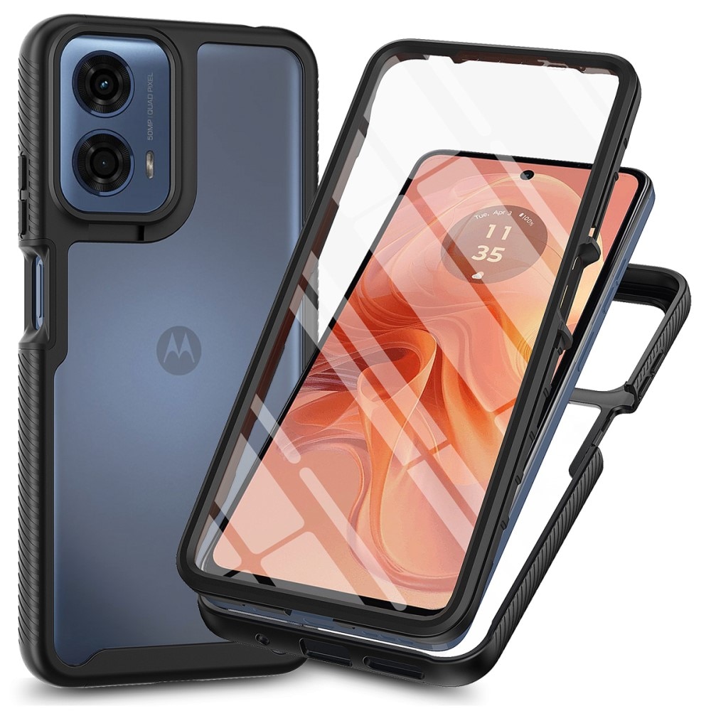 Motorola Moto G35 Full Protection Case schwarz