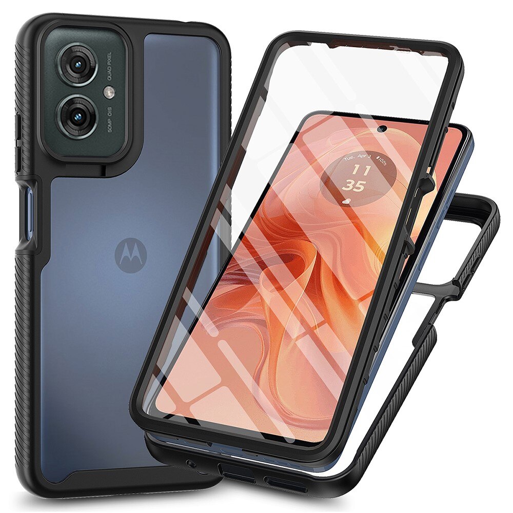 Motorola Moto G55 Full Protection Case schwarz