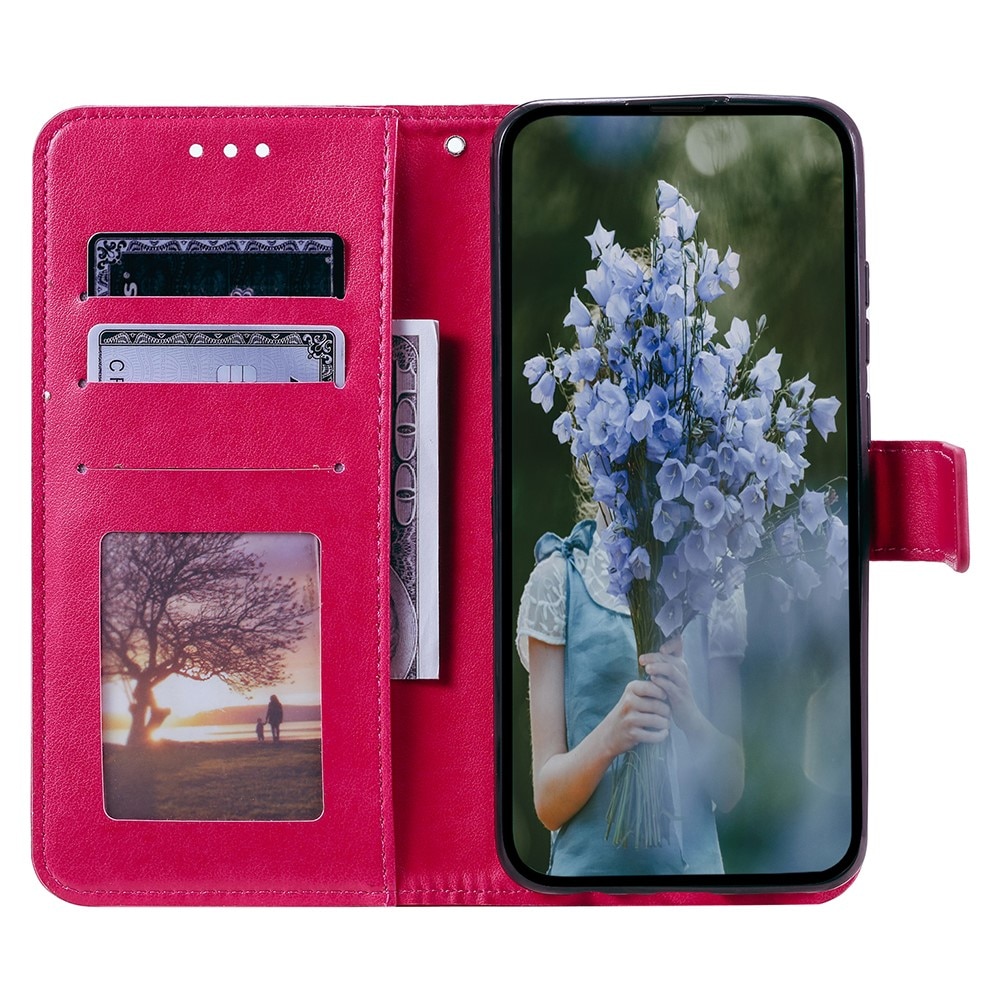 Samsung Galaxy A26 Handytasche Mandala Cerise