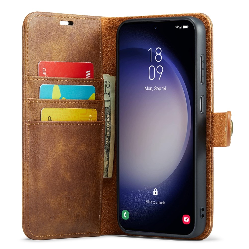 Handytasche Magnetische Samsung Galaxy A56 Cognac