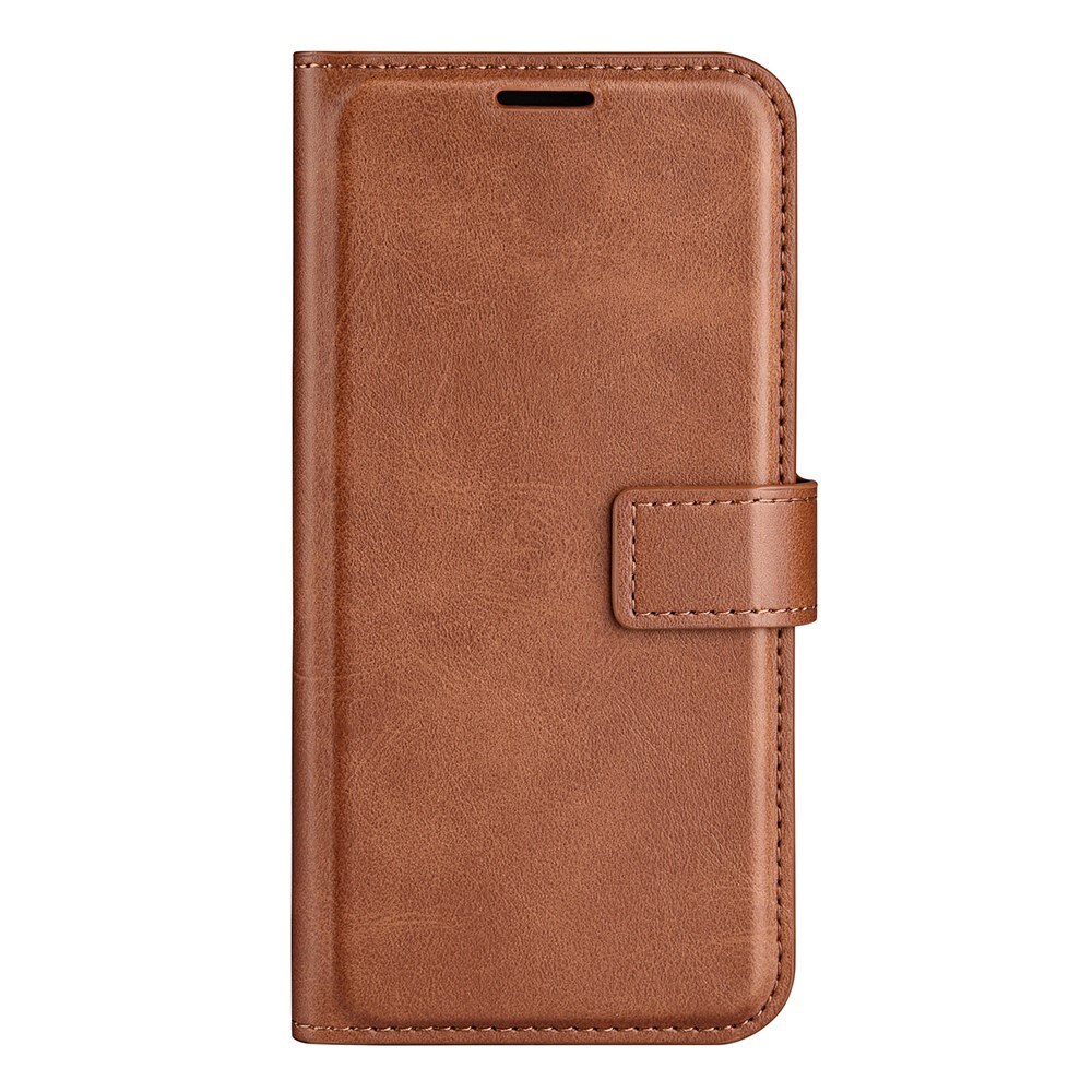 Samsung Galaxy S23 Ultra Leather Wallet Brown