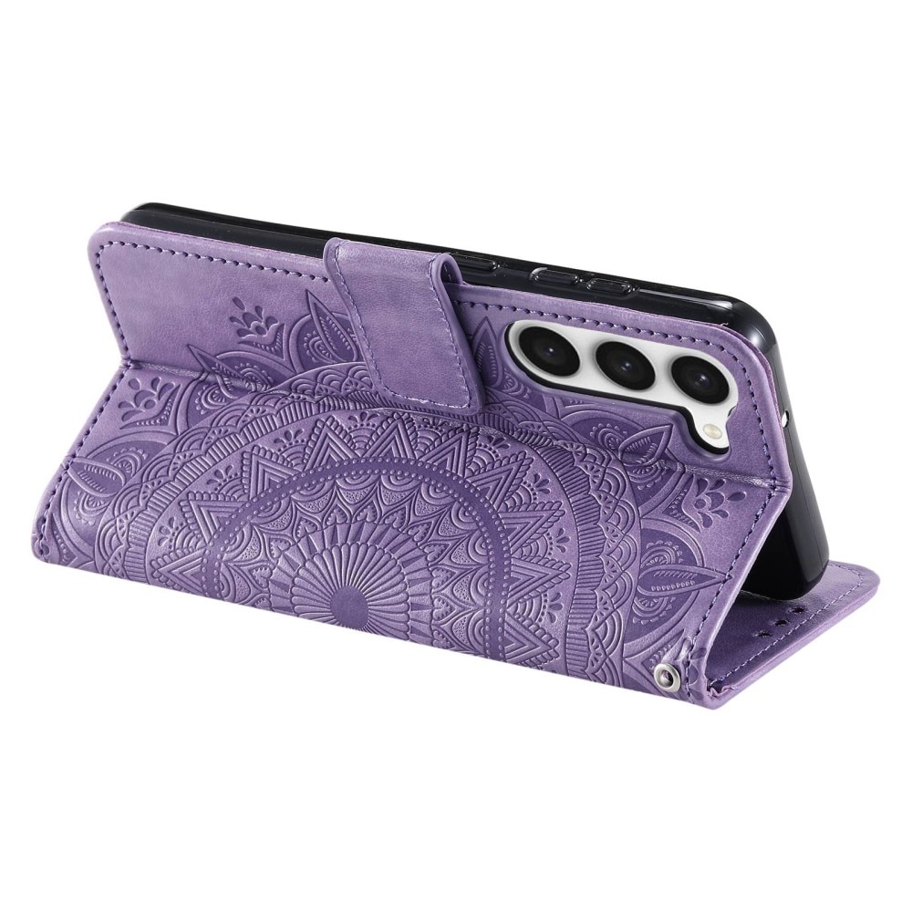 Samsung Galaxy S23 Plus Handytasche Mandala lila