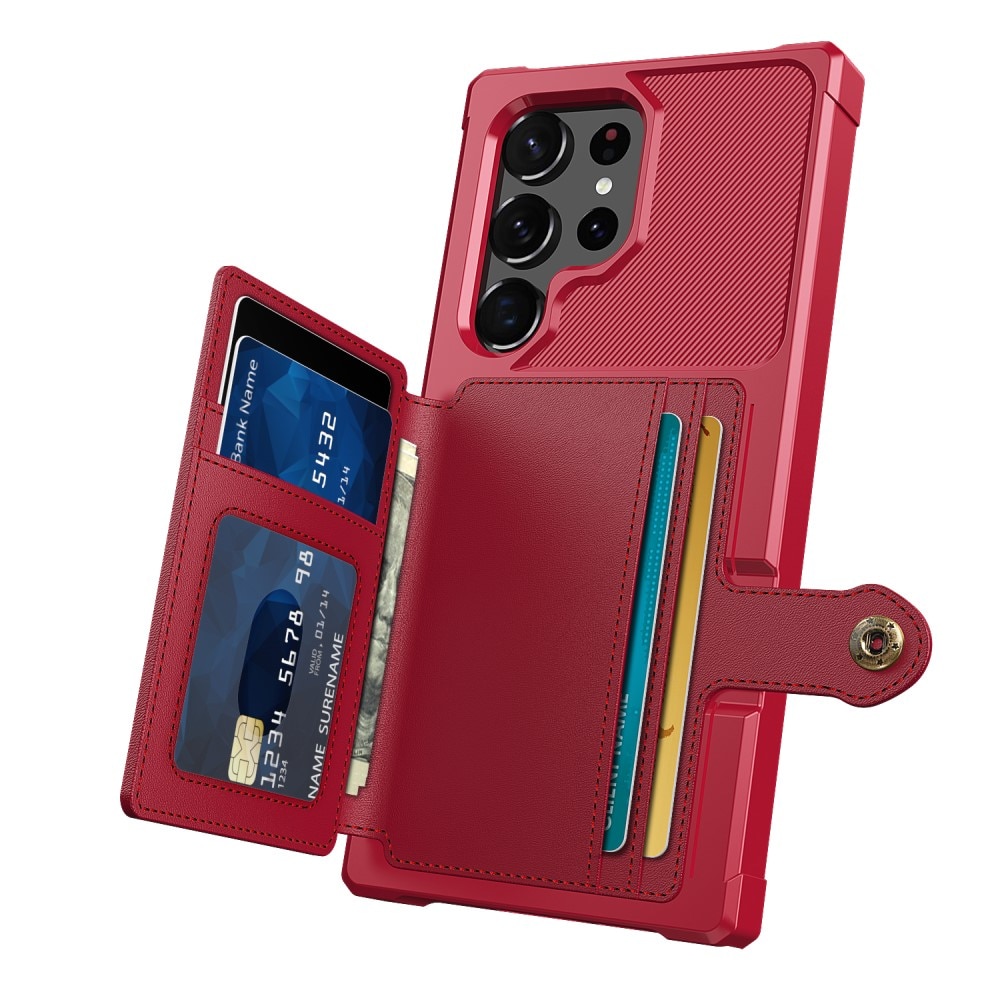 Samsung Galaxy S23 Ultra Tough Multi-slot Case rot