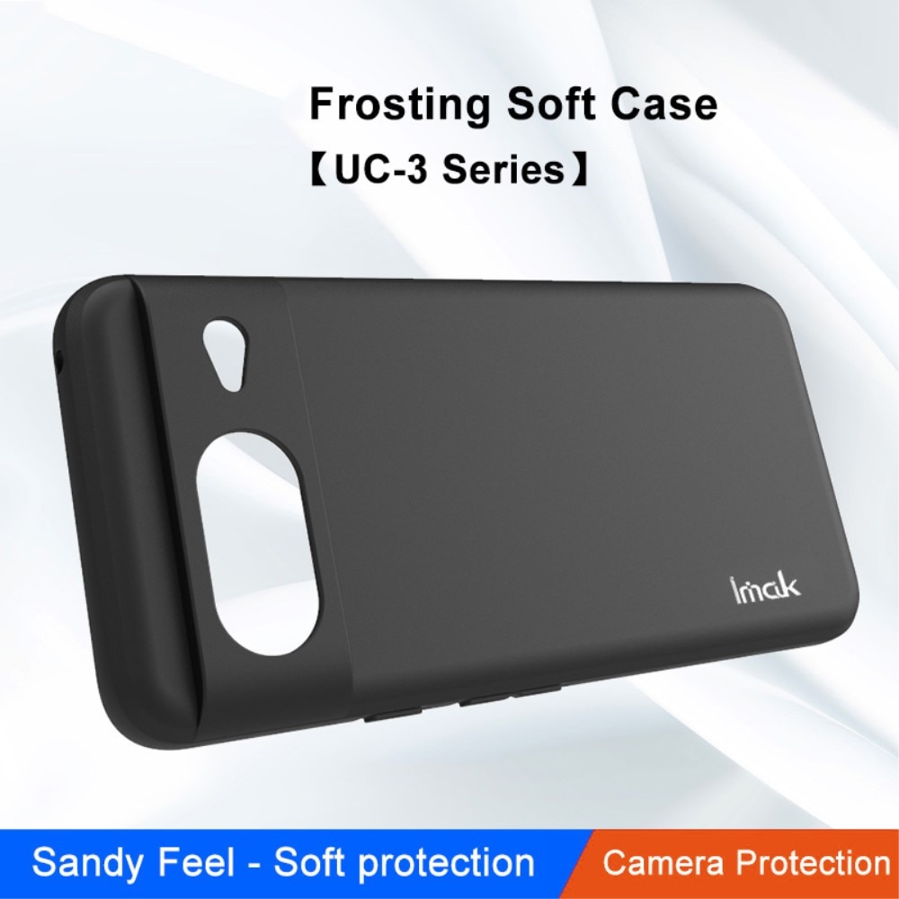 Frosted TPU Case Google Pixel 8 schwarz