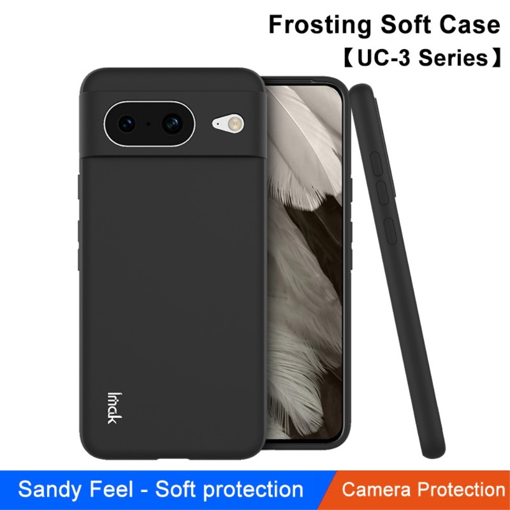 Frosted TPU Case Google Pixel 8 schwarz