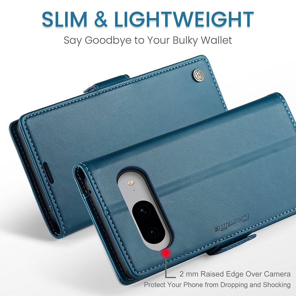 RFID-geschützte Slim Portemonnaie-Hülle Google Pixel 9 Pro XL blau