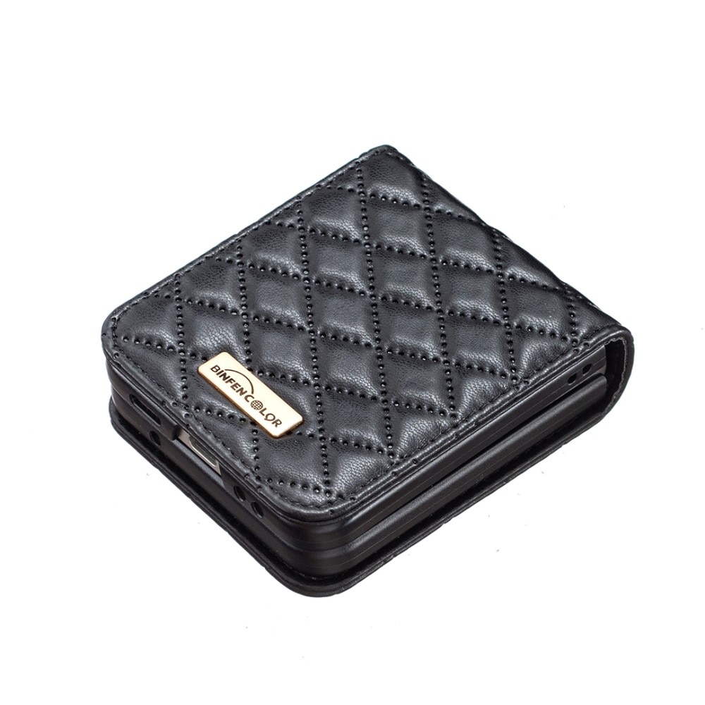 Samsung Galaxy Z Flip 5 Handytasche Quilted schwarz