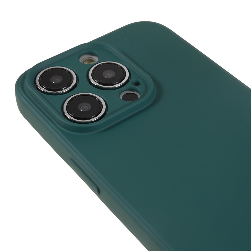 iPhone 15 Pro Max Stoßfeste TPU-hülle, dunkelgrün