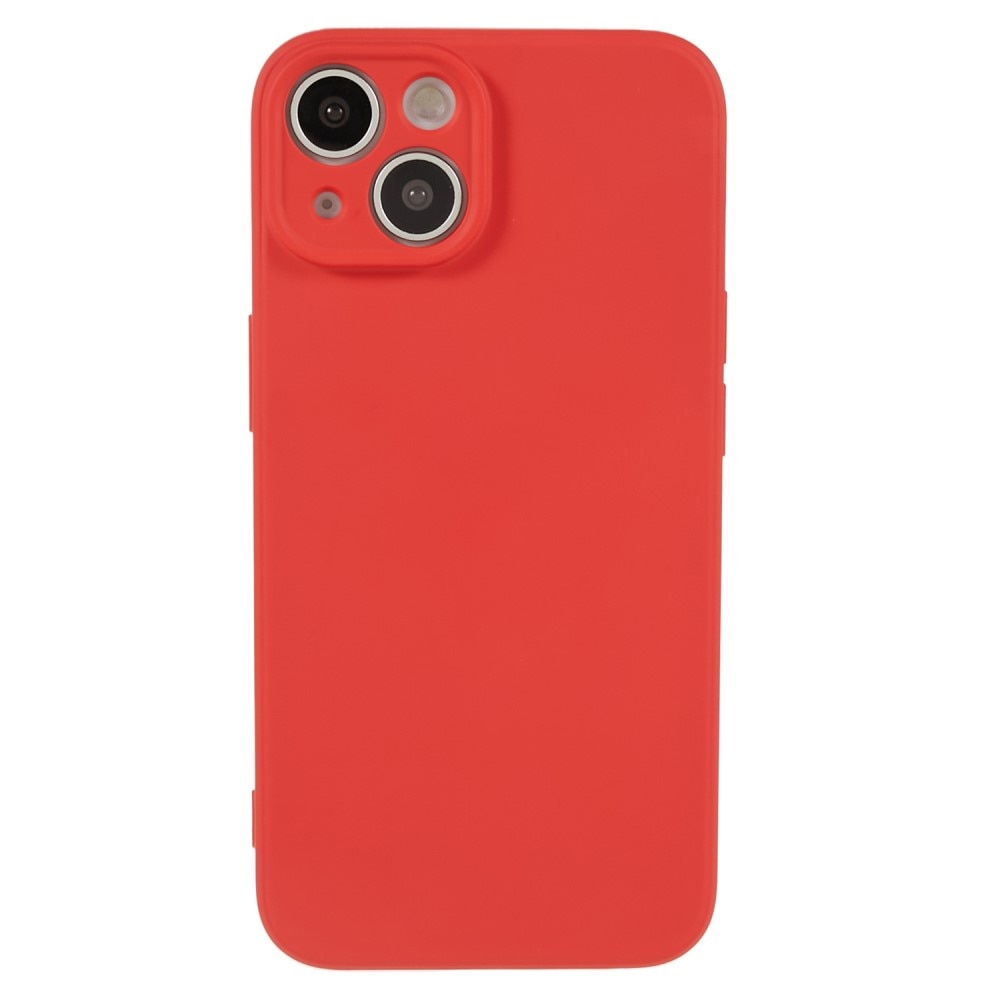 iPhone 15 Stoßfeste TPU-hülle, rot