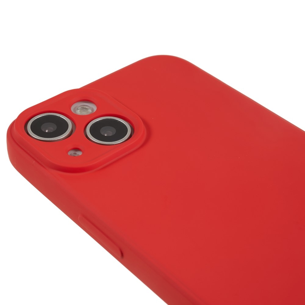 iPhone 15 Stoßfeste TPU-hülle, rot