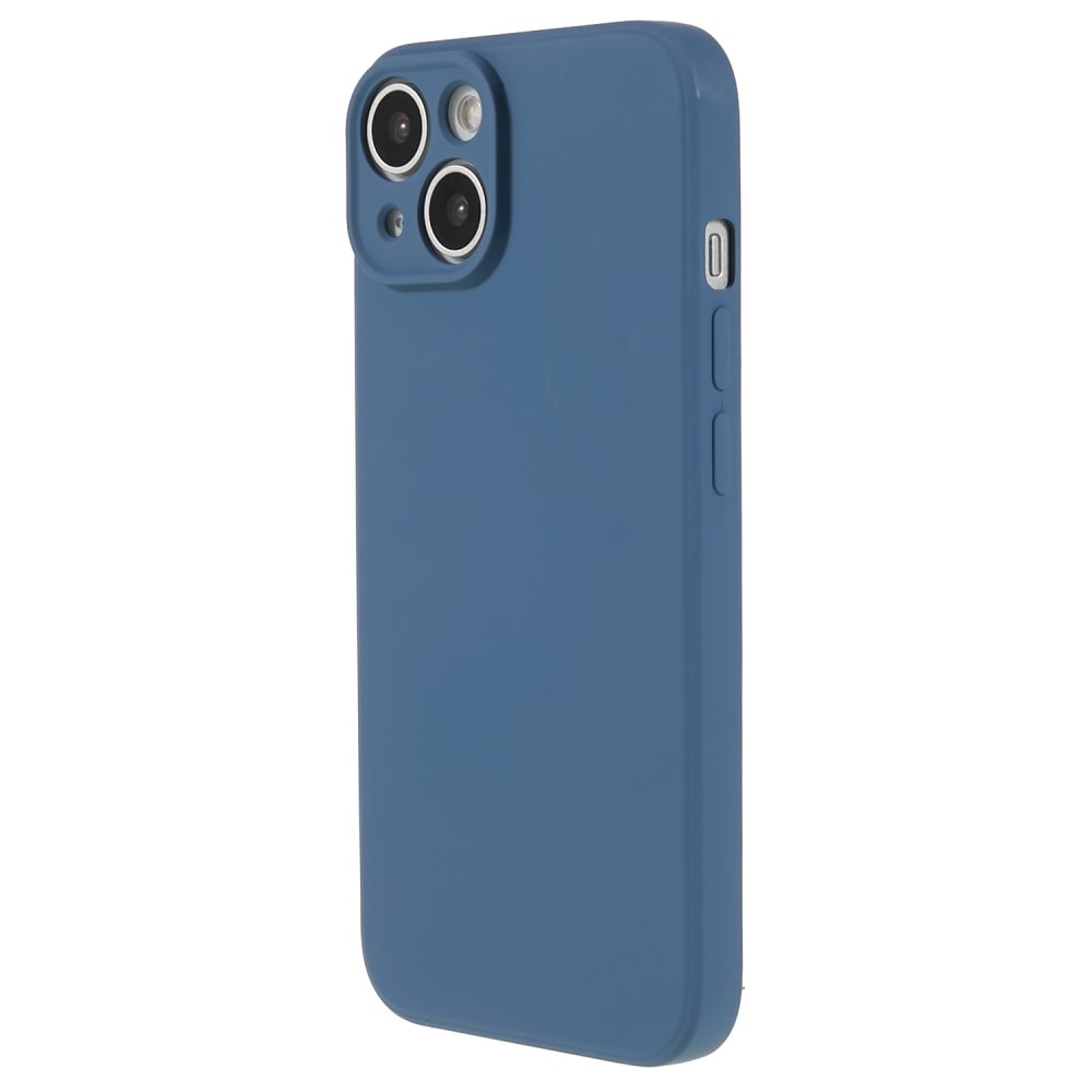 iPhone 15 Stoßfeste TPU-hülle, blau