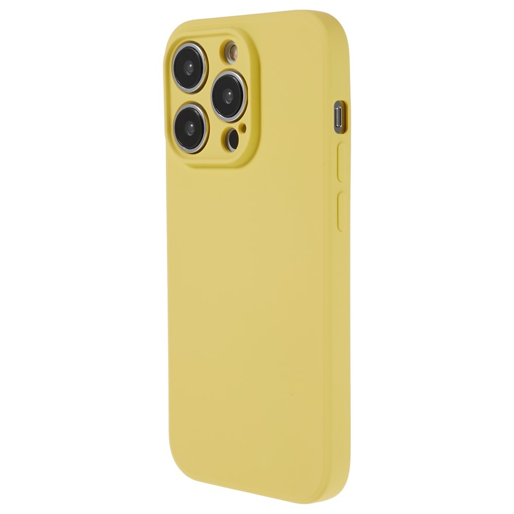 iPhone 15 Pro Stoßfeste TPU-hülle, gelb