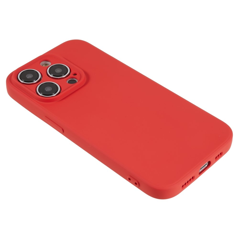 iPhone 15 Pro Stoßfeste TPU-hülle, rot