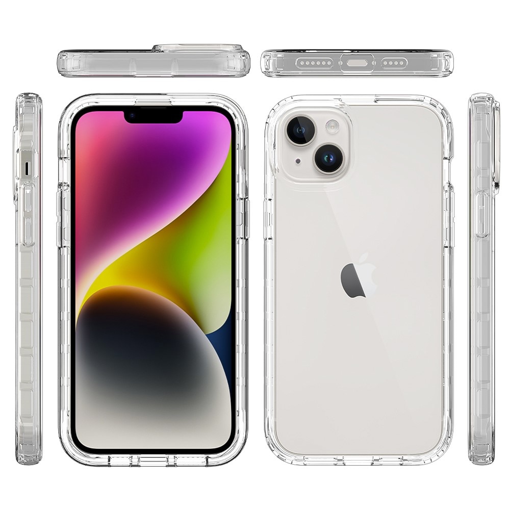 iPhone 15 Plus Full Cover Hülle durchsichtig