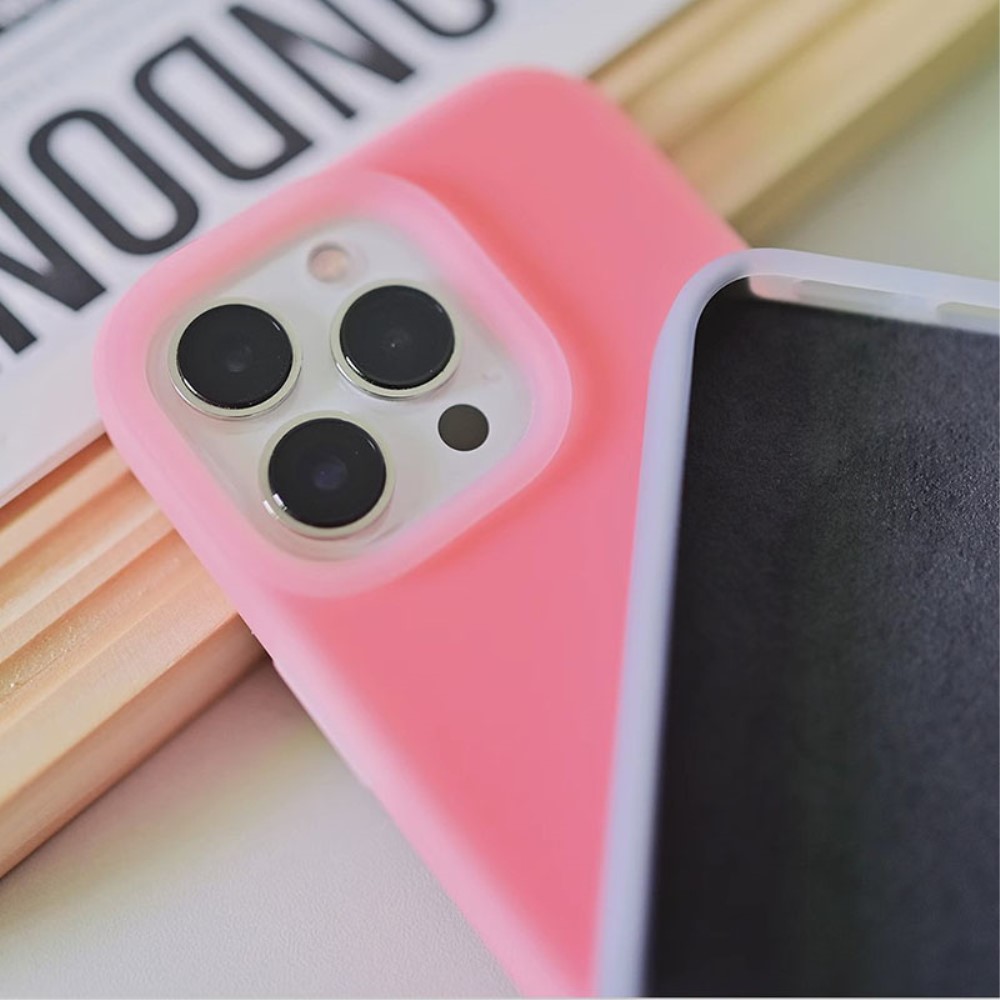 Silikonhülle Jelly iPhone 15 Pro Max rosa
