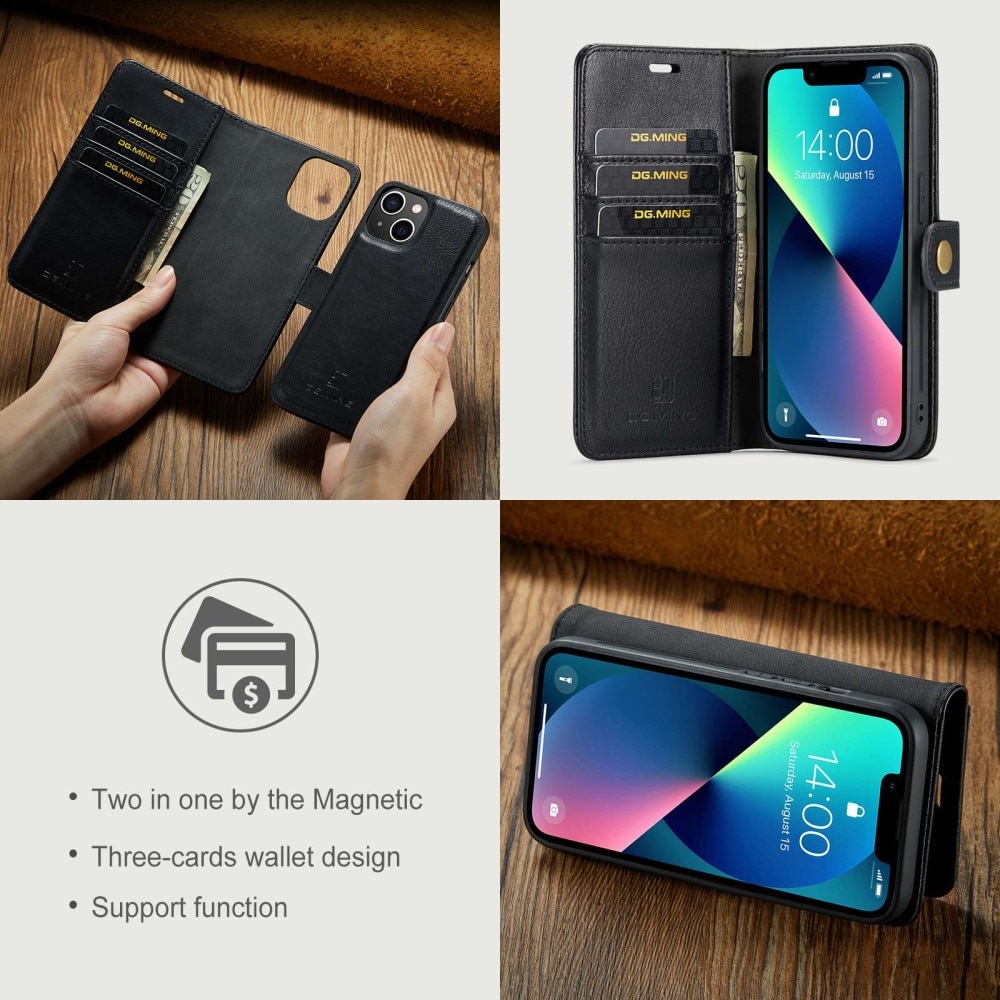 Handytasche Magnetische iPhone 15 Black