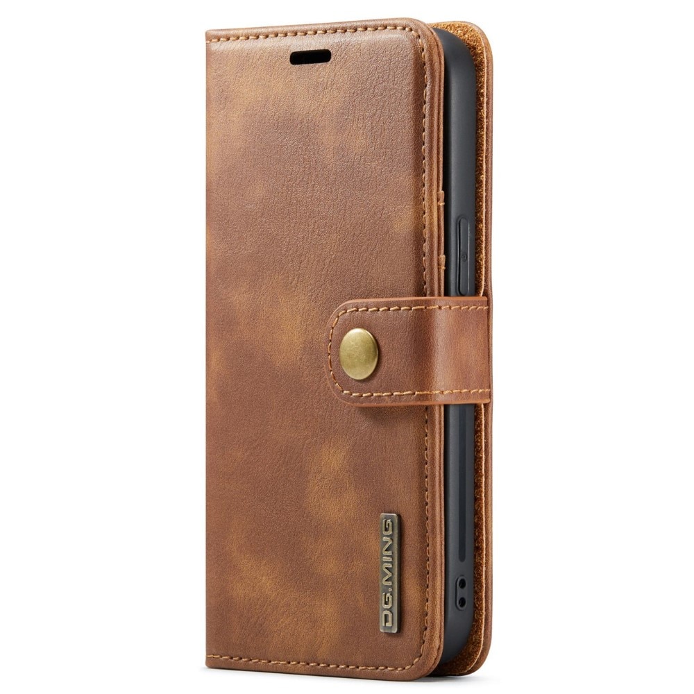 Handytasche Magnetische iPhone 15 Cognac