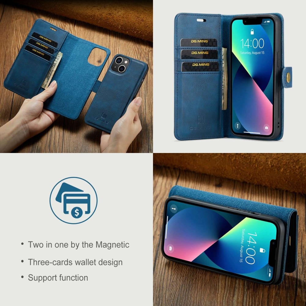 Handytasche Magnetische iPhone 15 Plus Blue