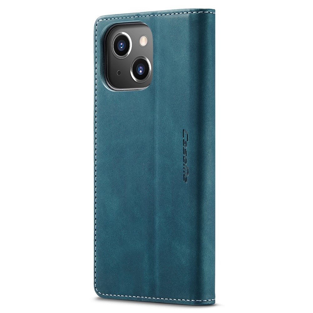 Slim Portemonnaie-Hülle iPhone 15 Blau