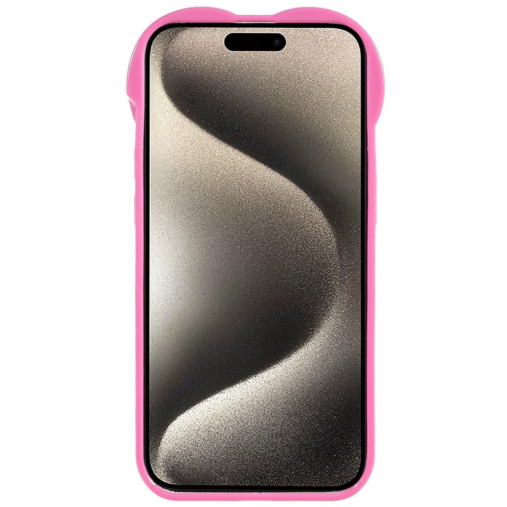 iPhone 15 Pro Max TPU-hülle Herz rosa