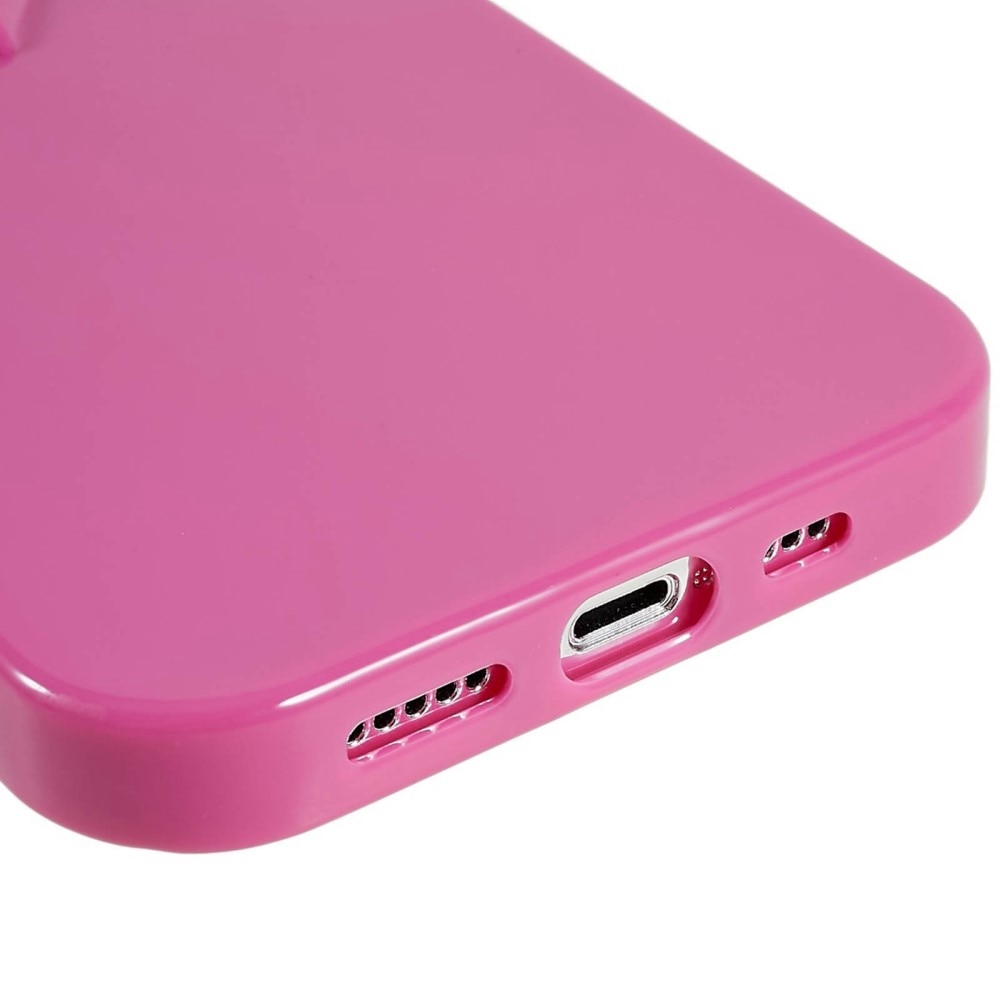 iPhone 15 Pro Max TPU-hülle Herz rosa