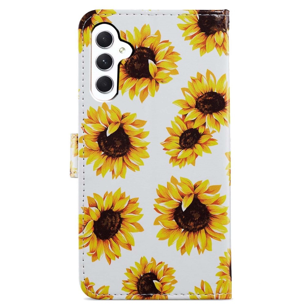 Samsung Galaxy A15 Handytasche Sonnenblume