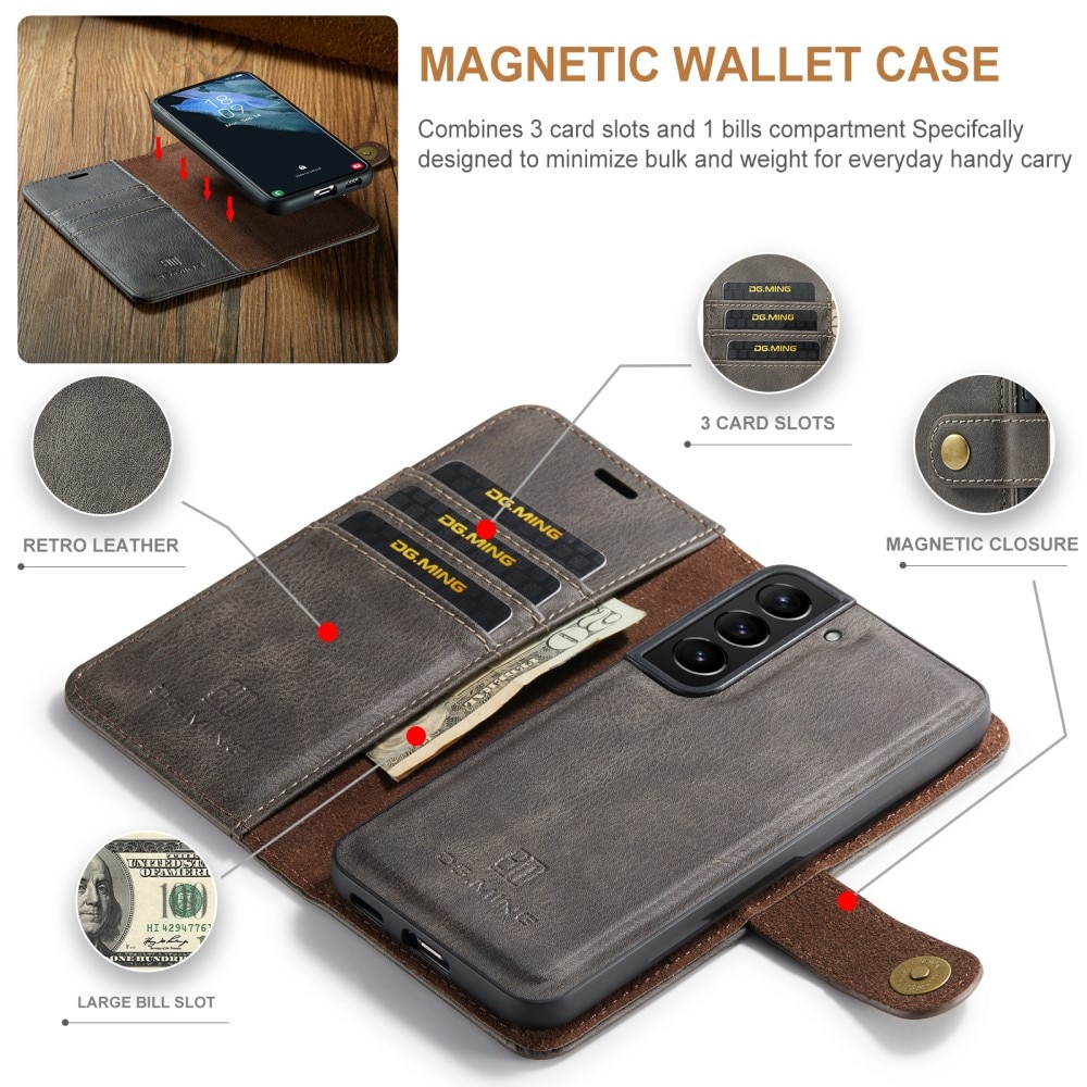 Handytasche Magnetische Samsung Galaxy S24 Brown