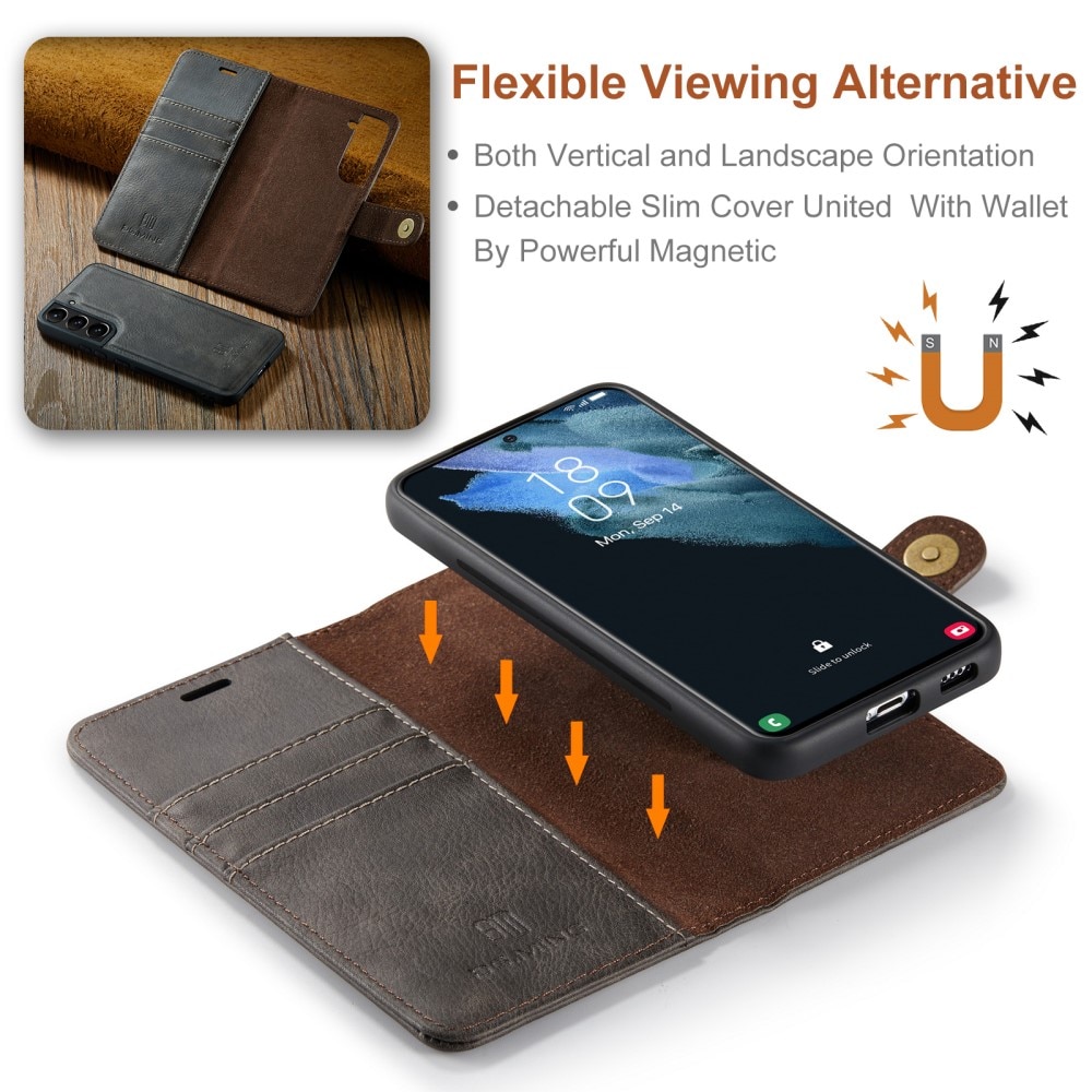 Handytasche Magnetische Samsung Galaxy S24 Brown