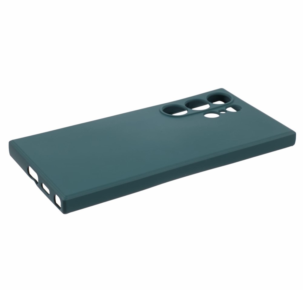 Wigento Handyhülle Für Samsung Galaxy S24 Ultra MagSafe Ultra dünn Carbon  Textur Hülle