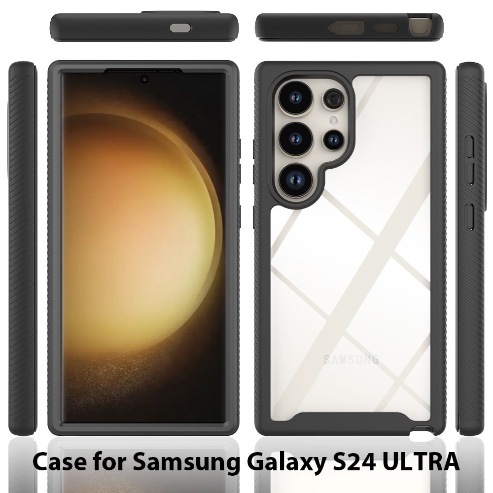 Spigen Thin Fit Hülle für Samsung Galaxy S24 Ultra – Schwarz 
