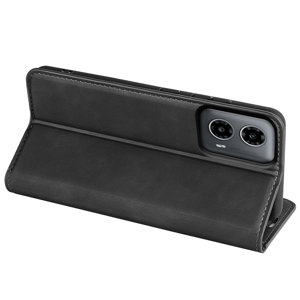 Motorola Moto G34 Slim Handytasche Schwarz