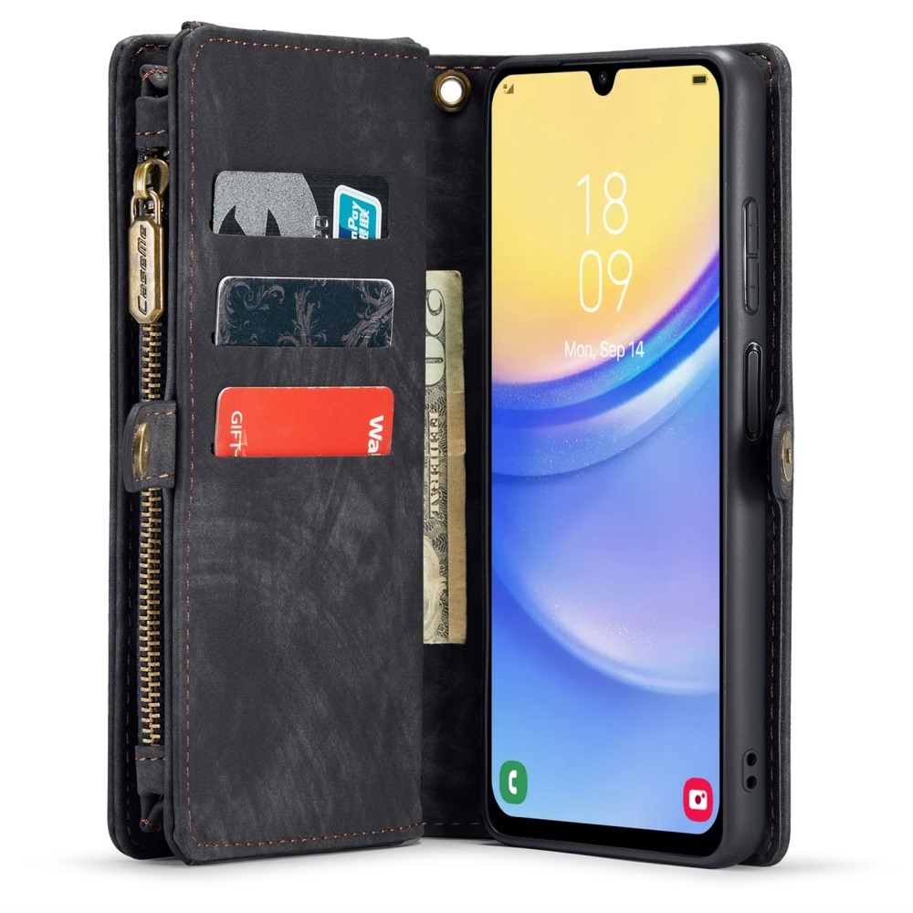 Multi-slot Portemonnaie-Hülle Samsung Galaxy A16 grau