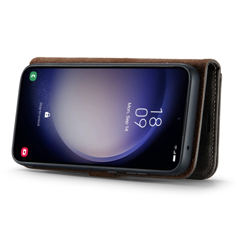 Handytasche Magnetische Samsung Galaxy S24 FE Brown