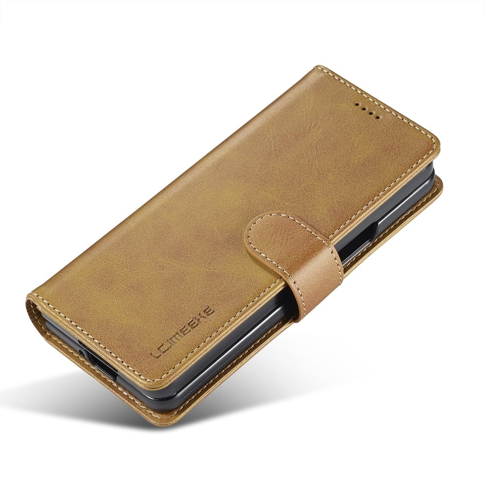 Portemonnaie-Hülle Samsung Galaxy Z Fold 6 cognac