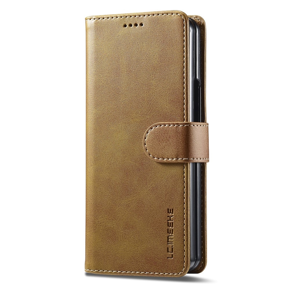 Portemonnaie-Hülle Samsung Galaxy Z Fold 6 cognac