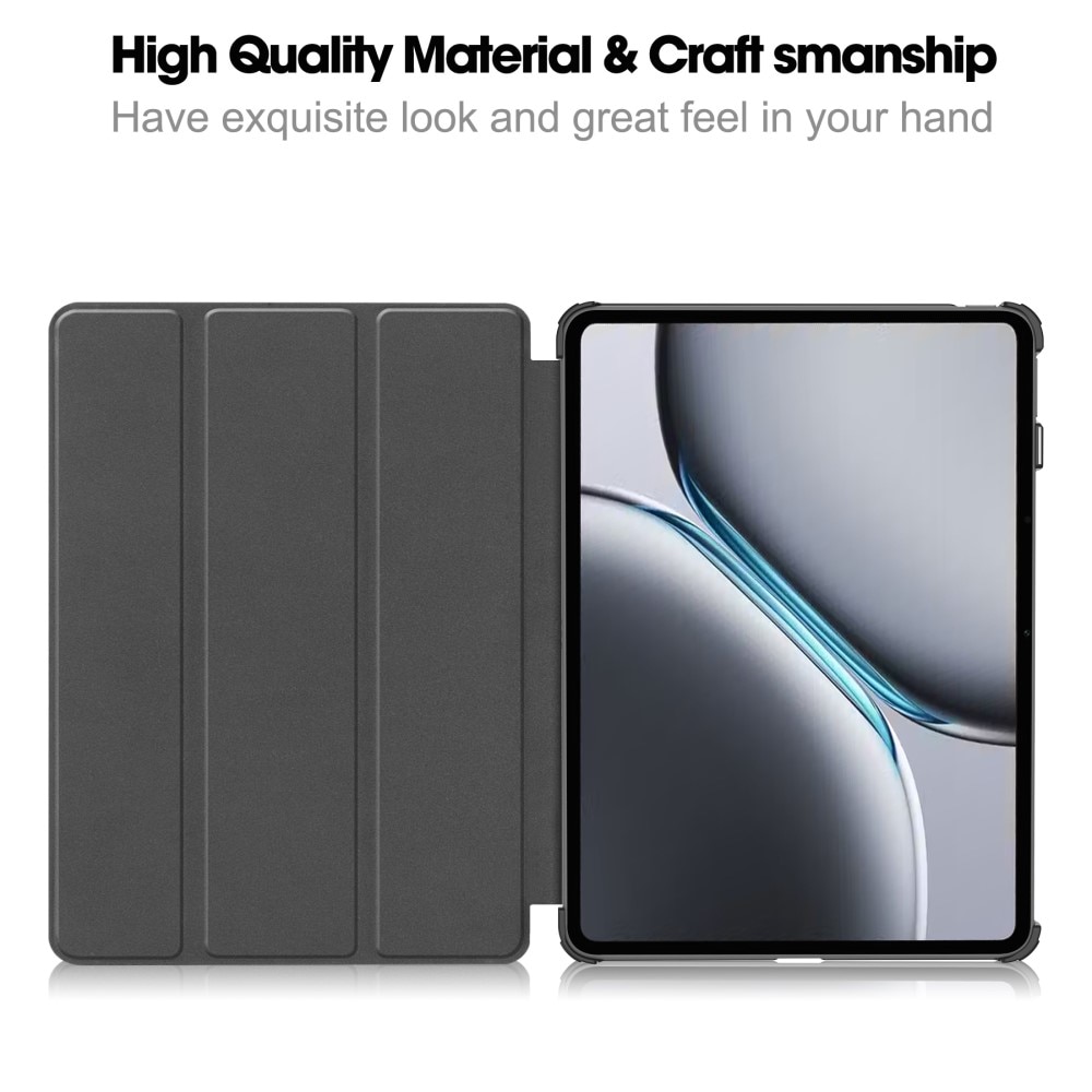 OnePlus Pad 2 Schutzhülle Tri-Fold Case schwarz