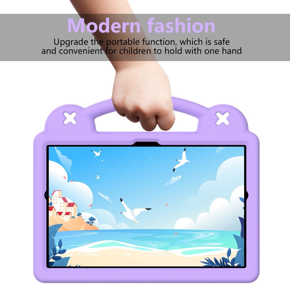 Samsung Galaxy Tab A8 10.5 Schutzhülle Kinder Kickstand EVA lila