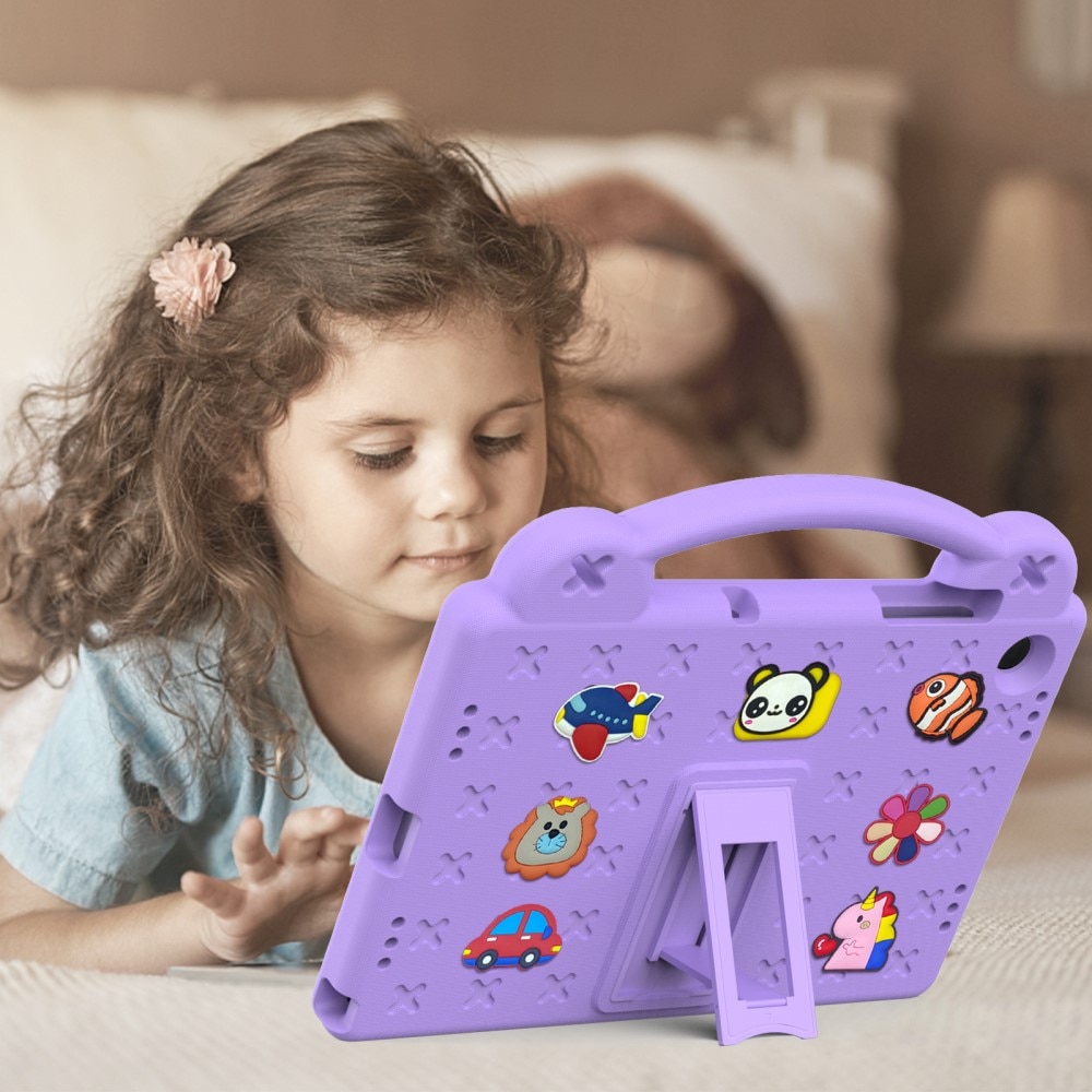 Samsung Galaxy Tab A9 Plus Schutzhülle Kinder Kickstand EVA lila