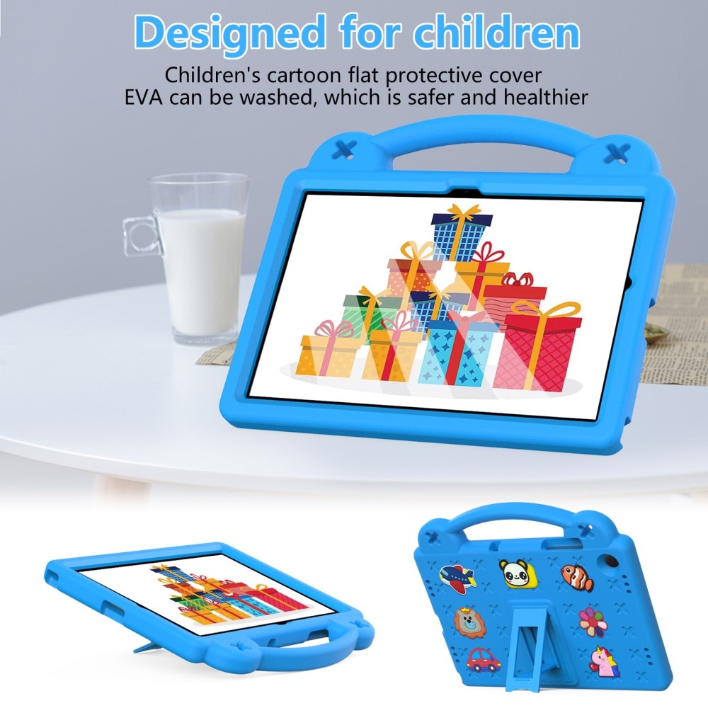 Samsung Galaxy Tab A9 Plus Schutzhülle Kinder Kickstand EVA blau