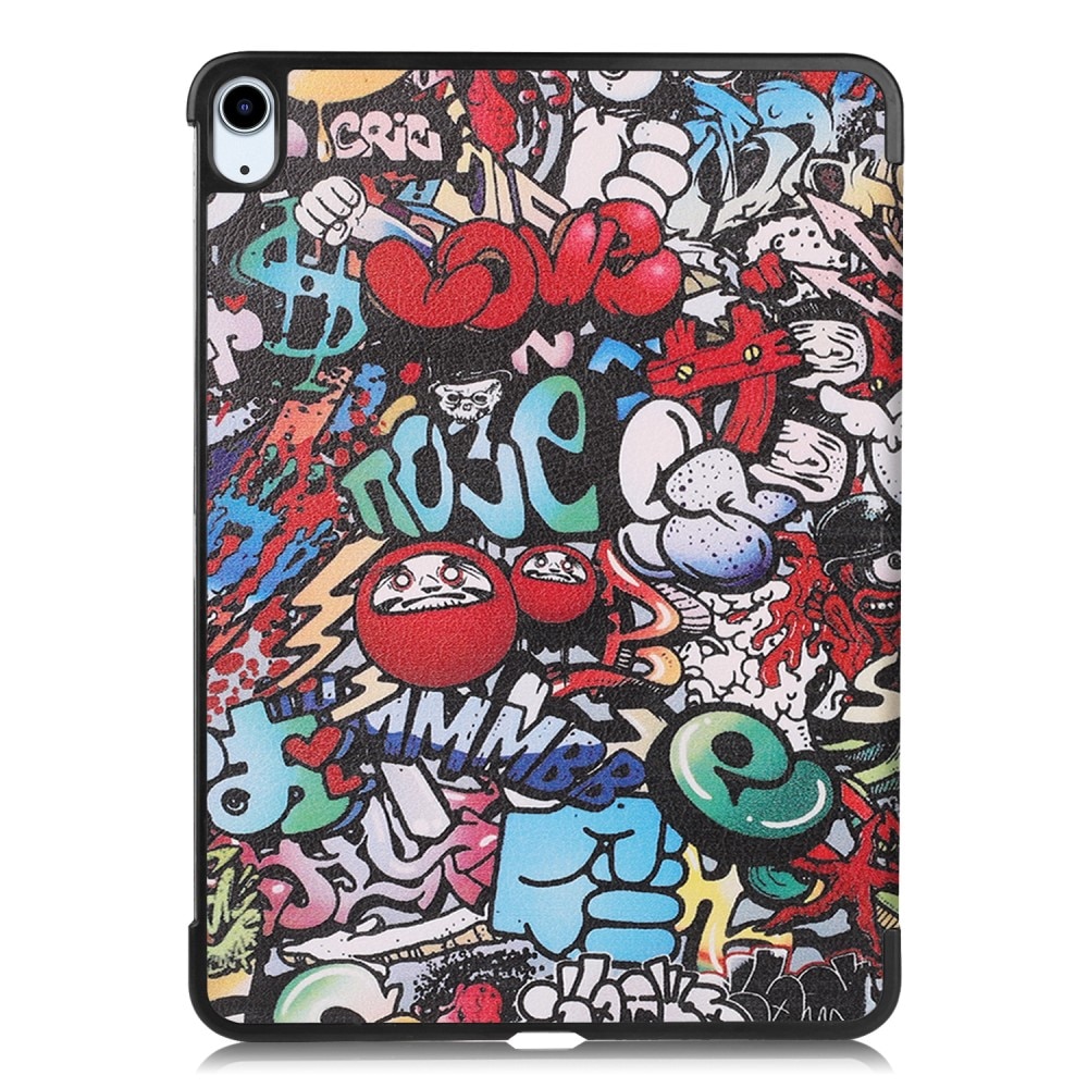 Apple iPad Air 11 6th Gen (2024) Tri-Fold Case Schutzhülle Graffiti