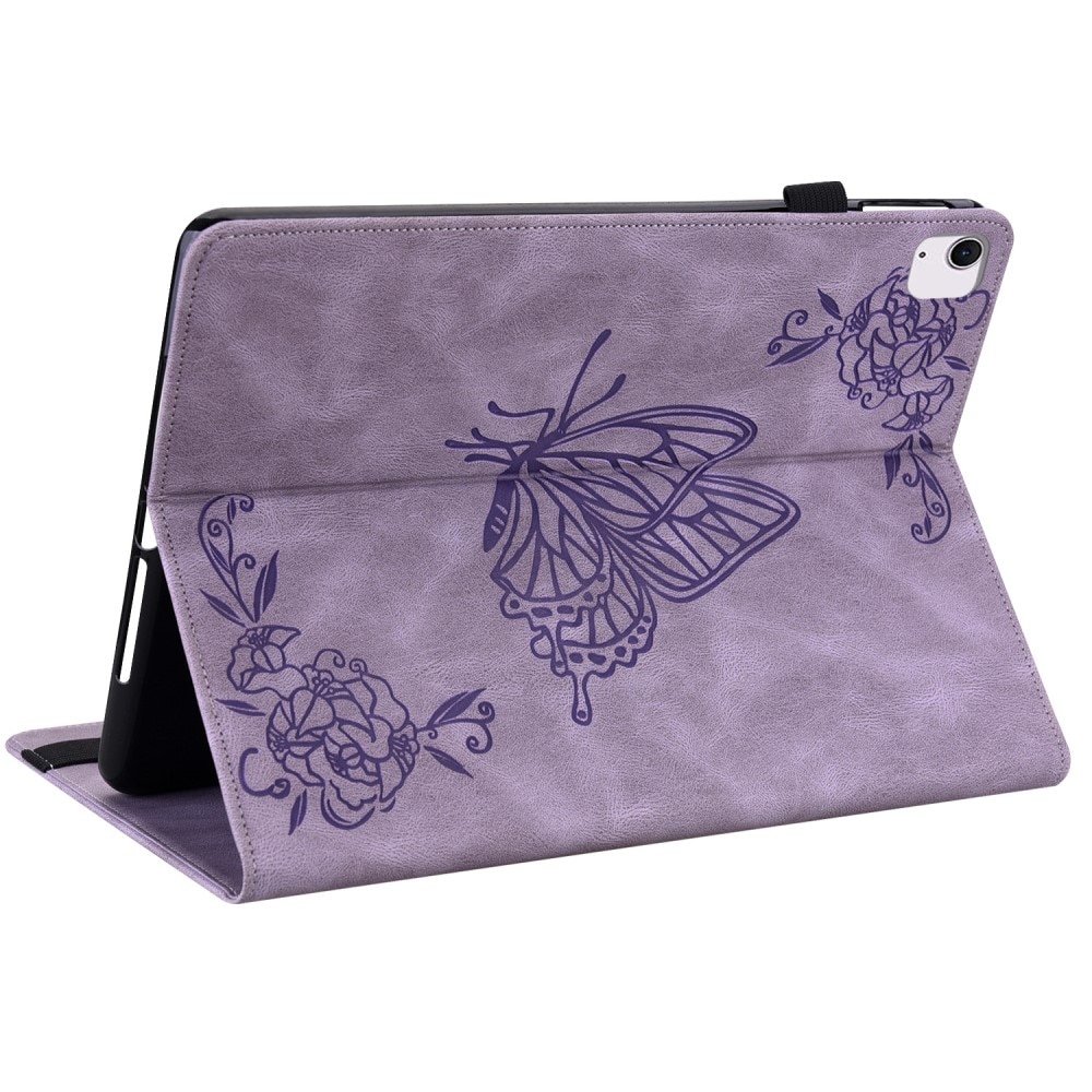 iPad Air 11 6th Gen (2024) Handytasche Schmetterling lila