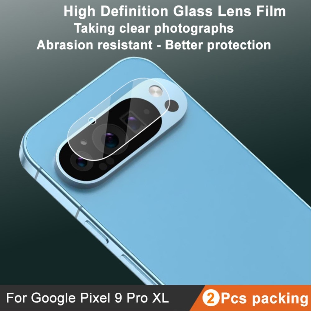 Panzerglas für Kamera 0.2mm Google Pixel 9 Pro XL (2 Stück) transparent