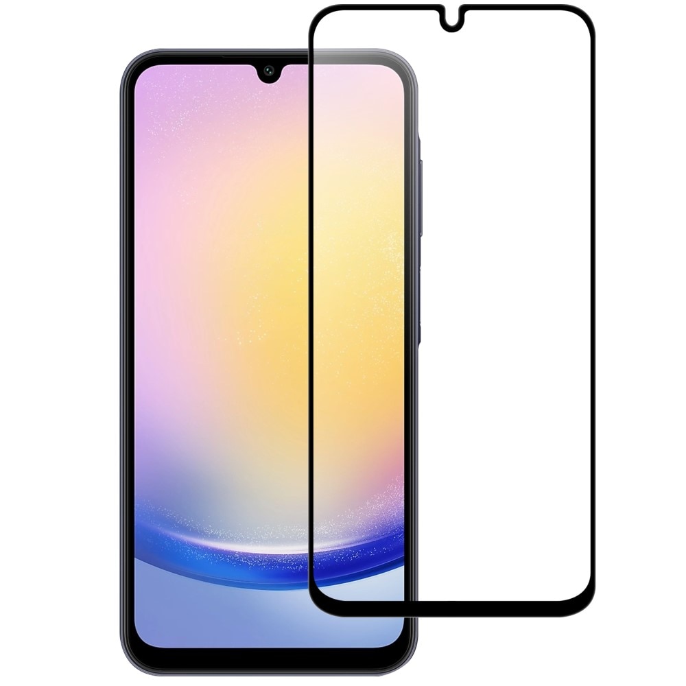 Samsung Galaxy A26 Vollabdeckendes Panzerglas schwarz