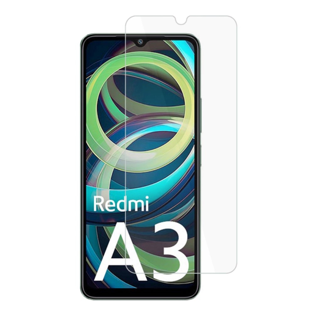 Xiaomi Redmi A3 Displayschutz Panzerglas 0.3mm