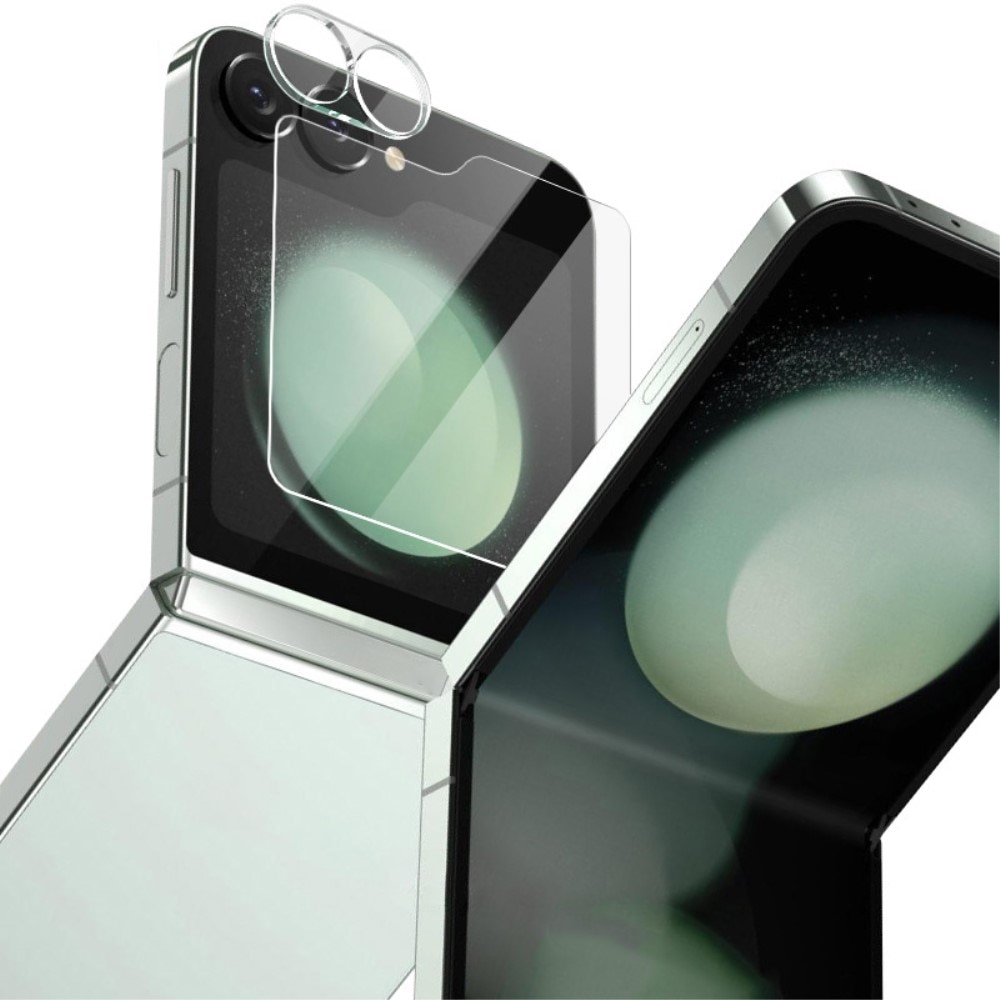 Panzerglas für Rückseitenbildschirm + Kamera Samsung Galaxy Z Flip 6