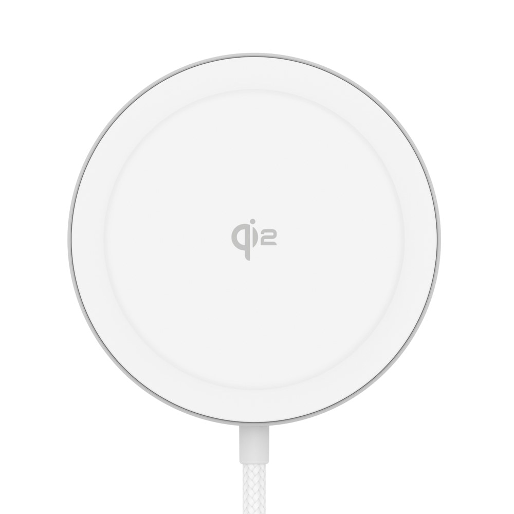 Qi2 15W MagSafe Wireless-Ladepad mit Ständer weiß