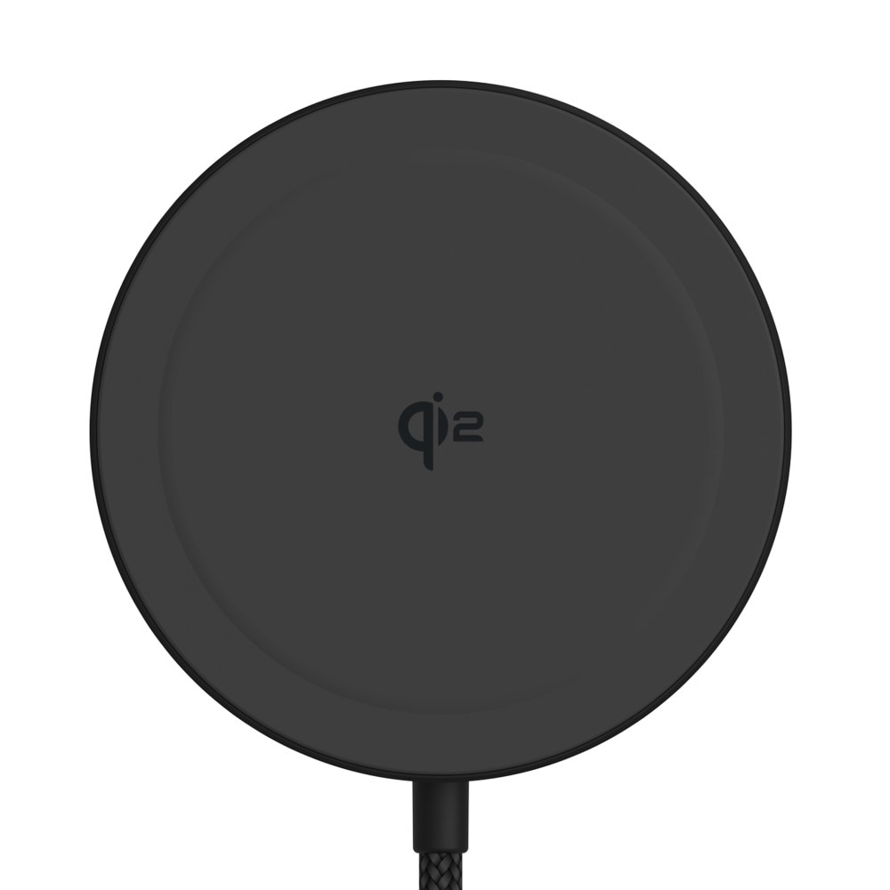 Qi2 15W MagSafe Wireless-Ladepad mit Ständer schwarz